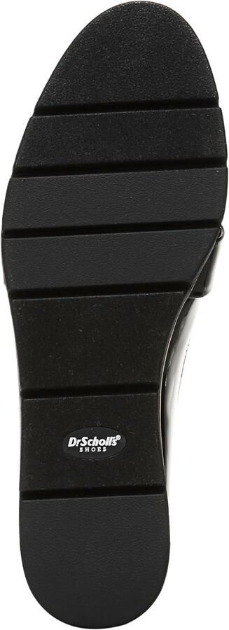 Scholl's Shoes Women's Webster Loafer Black Patent Microfiber 8 Wide US