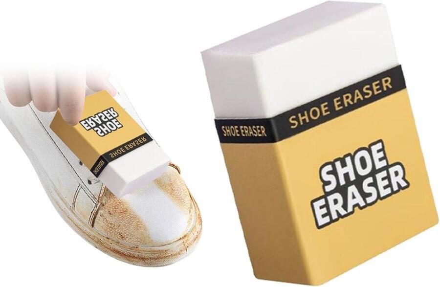 Schoonmaakgum voor Sneakers en Suède Perfect voor het Verwijderen van Vlekken en Vuil