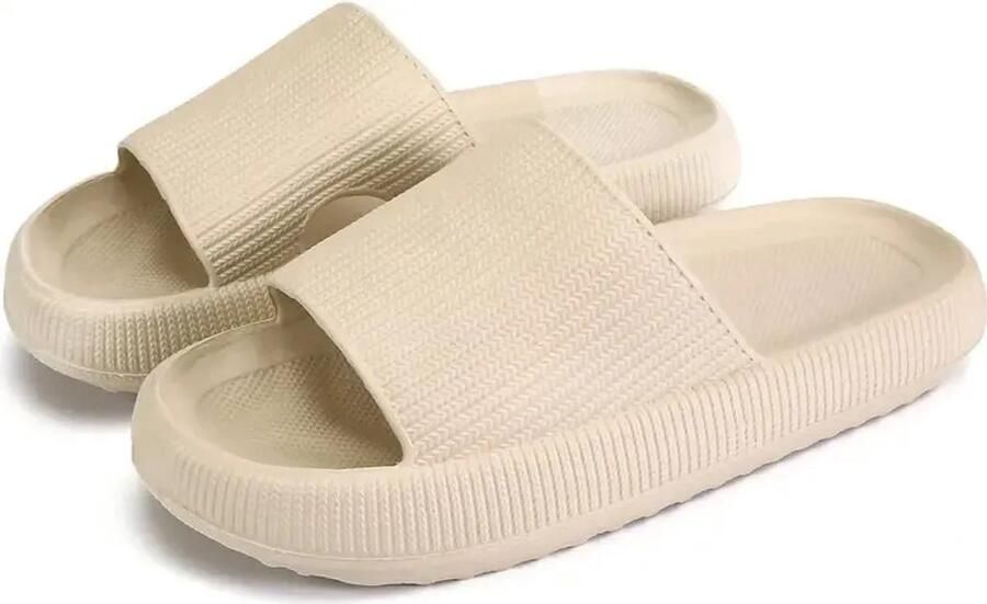 Schuimslippers badslippers unisex badslippers FLIPSY Beige