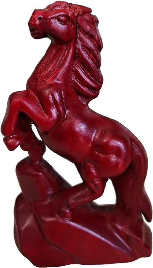Sculptuur 'Paard' handgesneden sterrenbeeld voor moderne wanddecoratie en tafeldecoratie elegant figuur decoratie voor woonkamer en thuiskantoor