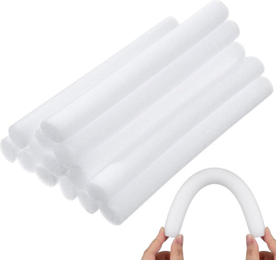 Set van 14 bankovertrekken schuimrubberen stangen voor bevestiging van 8 inch bankovertrekken antislipbescherming voor meubels voor kussens en stoelen in lengte verstelbaar
