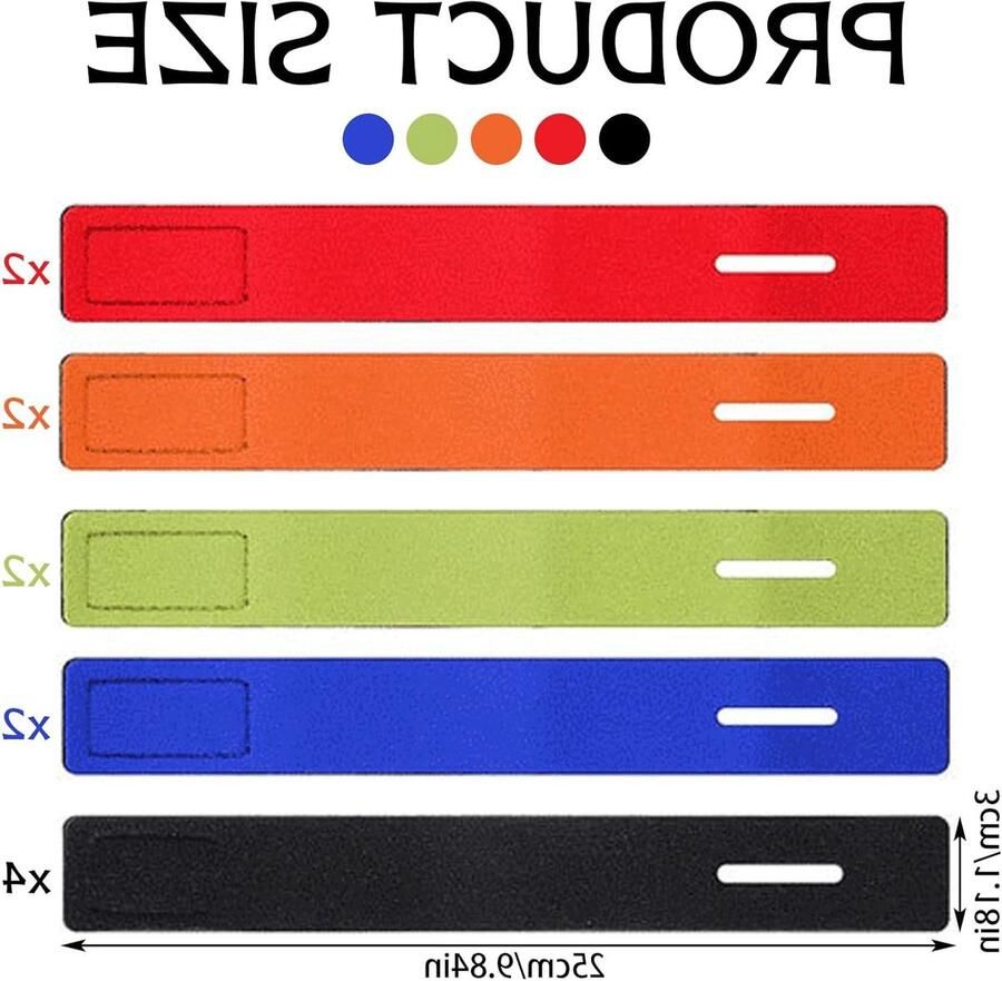 Set van 15 Verstelbare Elastische Vissrodtassen Kabelbinders en Bevestigingsrie voor Spinning Rods Ideaal voor Vissers en Outdoor Activiteiten