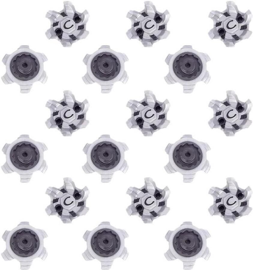 Set van 18 zachte golf spikes voor golfschoenen duurzame vervangende spike studs voor betere grip en comfort tijdens het golfen