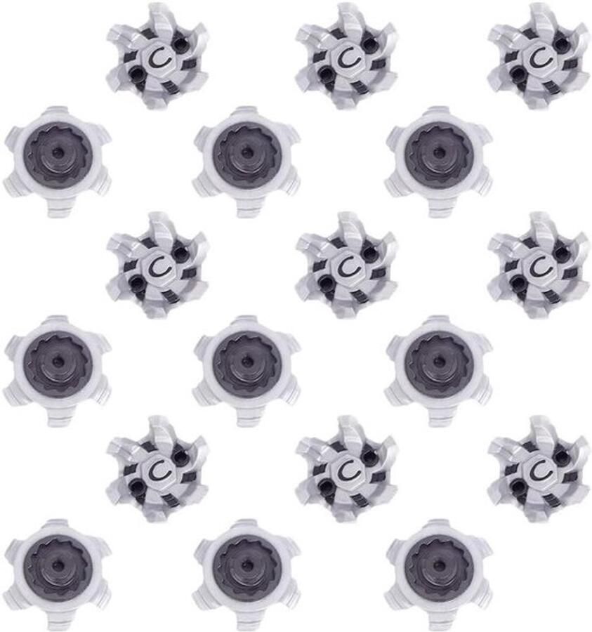 Set van 18 zachte golf spikes voor golfschoenen duurzame vervangende spike studs voor betere grip en comfort tijdens het golfen