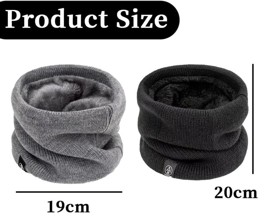 Set van 2 Kinderslippers voor de Winter Zacht en Ade d Materiaal Dubbele Laag Winddicht en Elastisch voor School Schaatsen en Wandelen Geschikt voor en