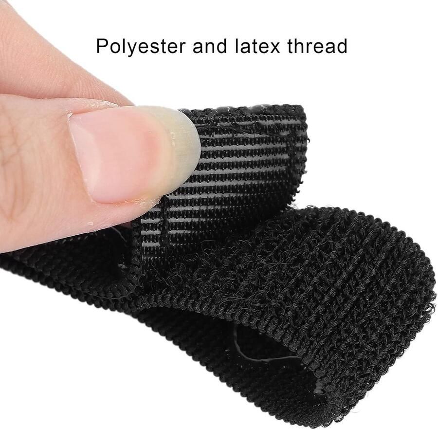 Set van 2 kniebeschermers met antislip voor lange halve en lage laarzen