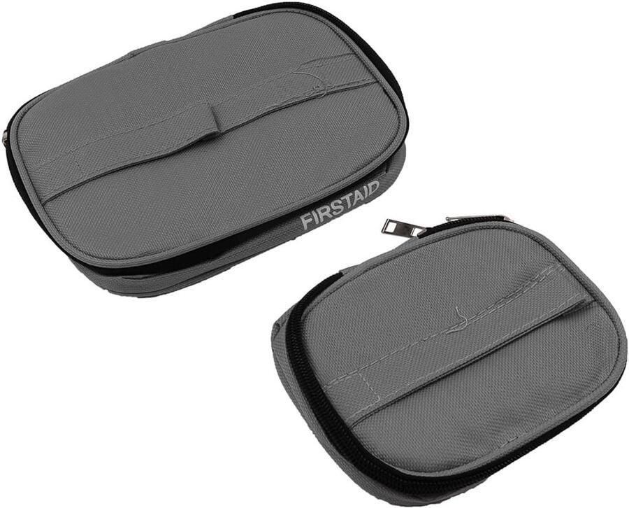 Set van 2 Lege Eerste Hulp Kits Draagbare Medicijn Tassen voor Gezinnen Ideaal voor Outdoor Activiteiten en Camping