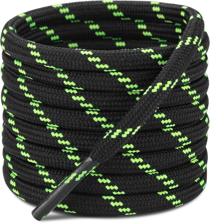 Set van 2 Ronde Sterke Veters (4.5mm) voor Wandelschoenen Werkschoenen en Boots