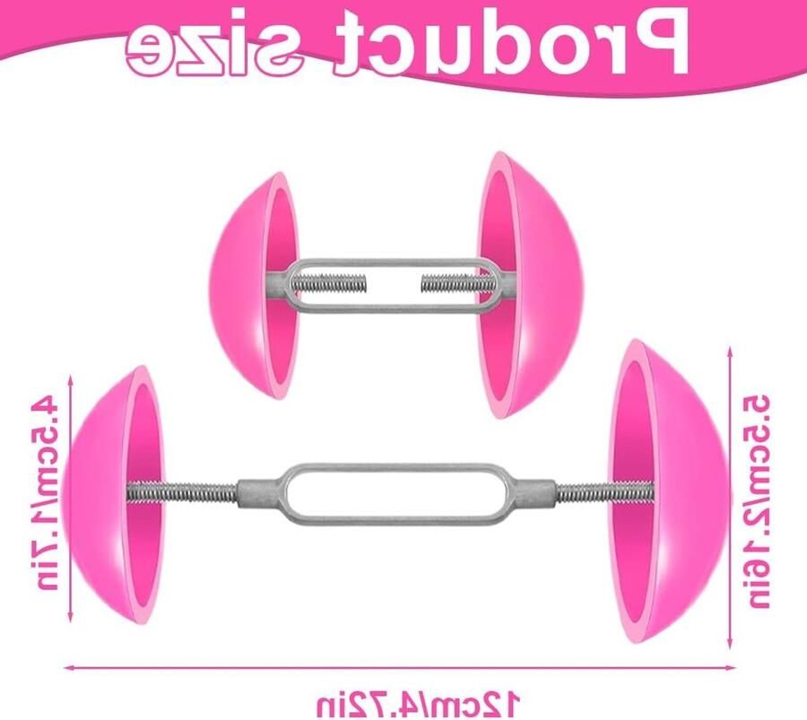 Set van 2 schoenverlengers voor en ideaal voor leren schoenen en brede laarzen geschikt voor