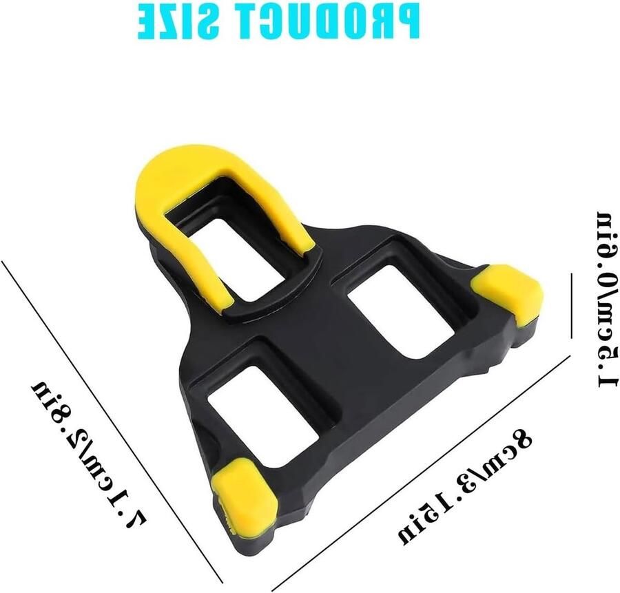 Set van 2 SPD fietsschoenen cleats compatibel met road bike pedalen duurzame fietspedalen en accessoires voor optimale grip