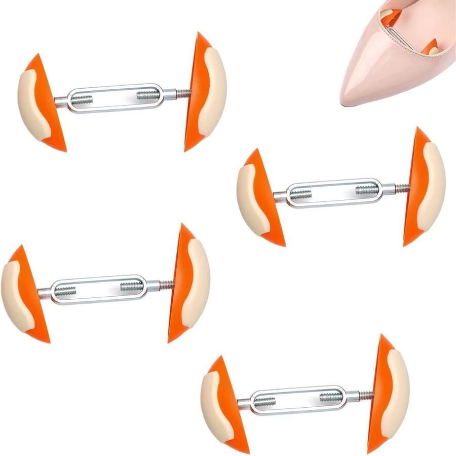 Set van 2 verstelbare schoenuitrekkers voor leren schoenen laarzen pumps en sportschoenen ideaal voor het vergroten van de pasvorm en comfort