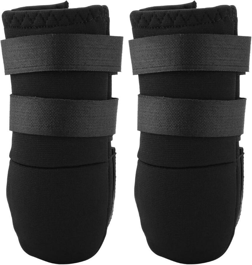 Set van 2 Waterdichte Hondenschoenen Outdoor Antislip Regenlaarzen voor Middelgrote tot Grote Honden