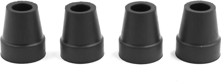 Set van 4 Rubber Buffers voor Wandelschoenen Vervangende Voeten Trekking Pads en Antislip Oplossingen voor Senioren en Stokken