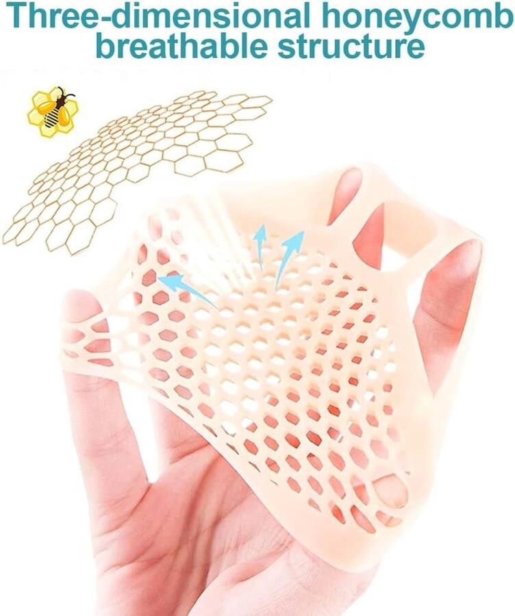 Set van 8 Hielkussens en Voorvoetkussens Silicone Hielpads voor Hielspoor Comfort en Bescherming voor Schoenen Ade d en Herbruikbaar