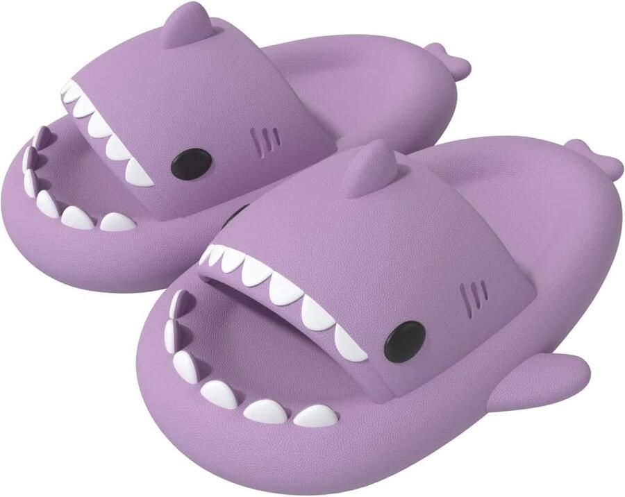 Shark Sildes Slippers voor en kinderen antislip haai badslippers strandsandalen