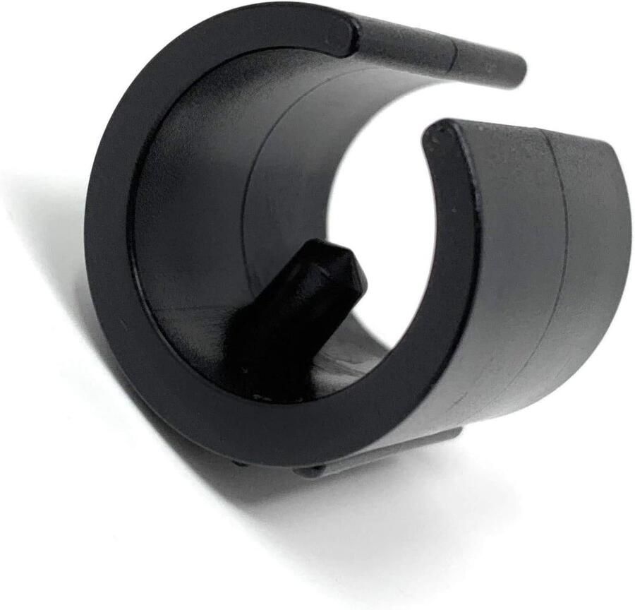 Silencer Meubelglijders set van 8 stuks vloerbeschermers Ø 16-18 mm zwart