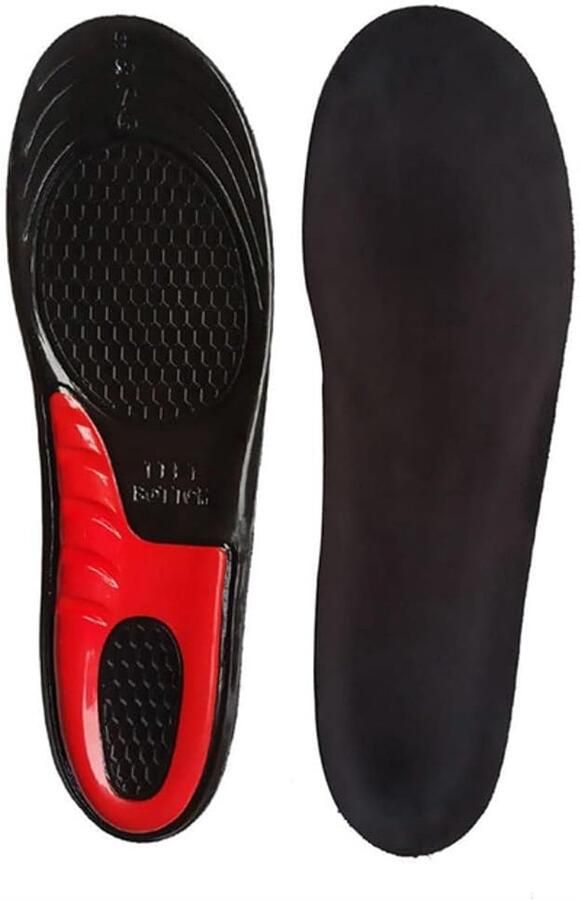Silicone Gel Insoles Sole Padded Orthotic Pad Massaging Shoe Shock Absorption Arch Support Insoles