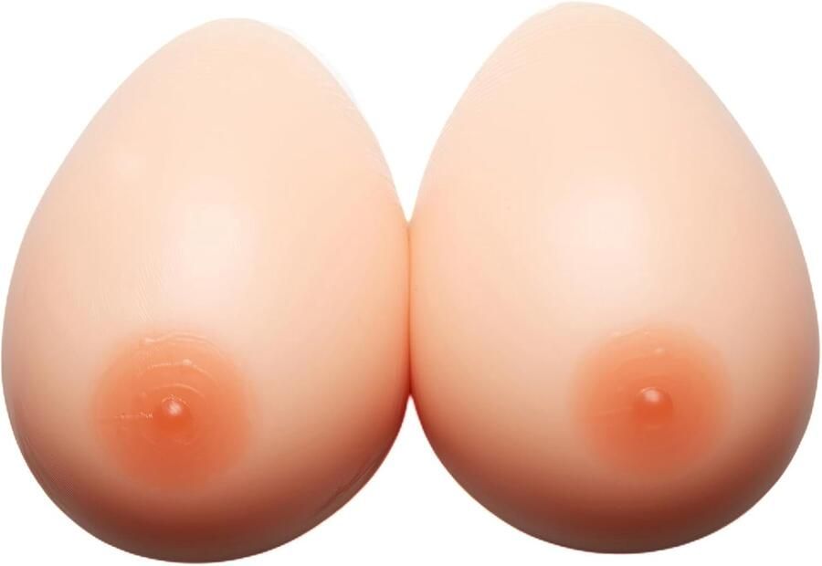 Siliconen Borstprothesen voor Travestieten Mastectomiepatiënten en Transgenders Realistische Nepborsten Prothese Zachte & Comfortabele Nepborsten Huidskleur