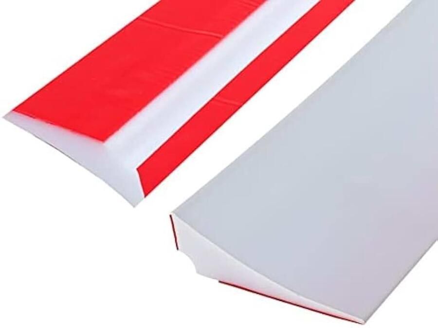 Siliconen Douche Drempel Waterafscheiding Zelfklevend Waterruimte Badkamer Vloerafscheiding Afdichtingstrip Kalkwaterafhoudstrip Voor Wasbak Frameloze Douched Wit(1M 45x15mm)