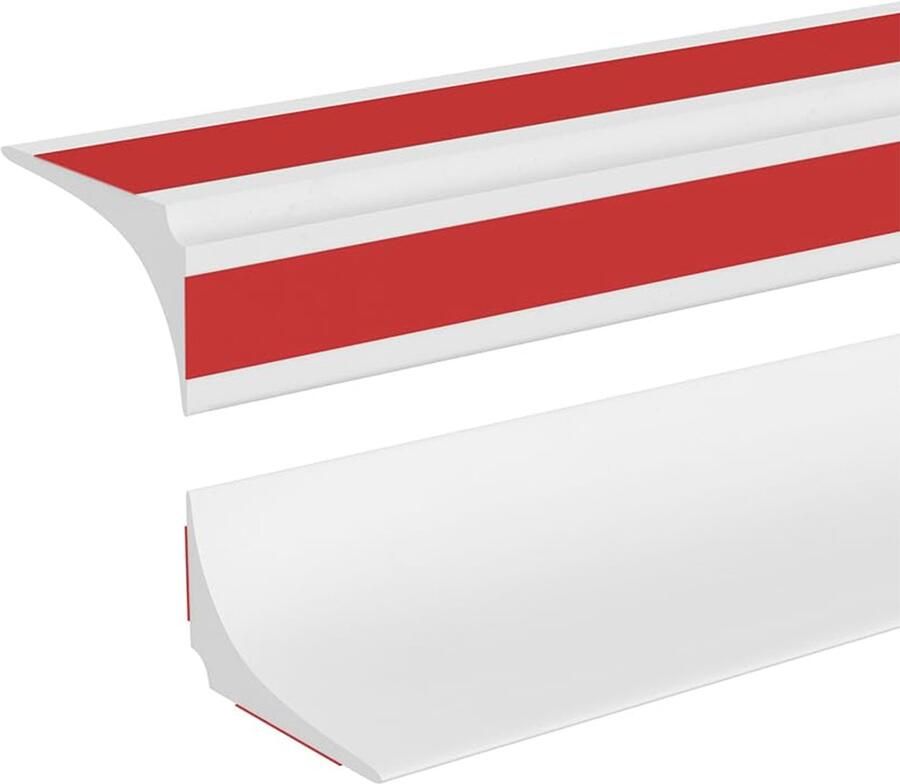 Siliconen Douche Drempel Waterafscheiding Zelfklevend Waterruimte Badkamer Vloerafscheiding Afdichtingstrip Kalkwaterafhoudstrip Voor Wasbak Frameloze Douched Wit(6M 25x15mm)