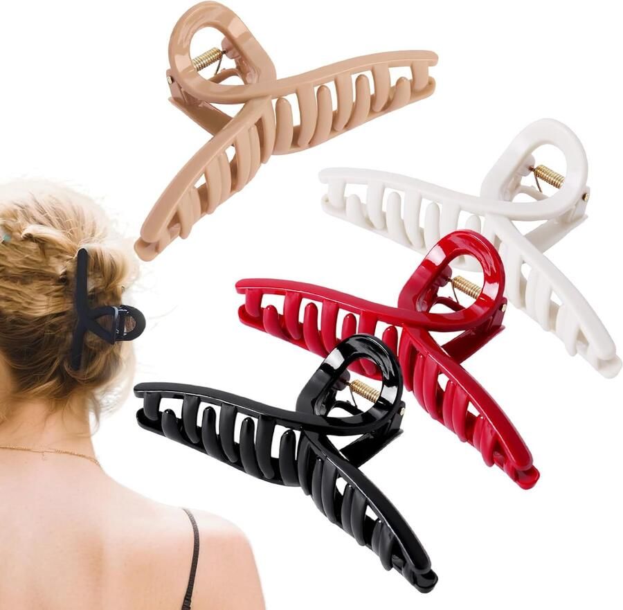 Siliconen klauwclip haarspeldjes draagbare siliconen haarspelden voor school reizen outdoor festival vrouwen bruiloft meisjes dames college fitnessliefhebbers