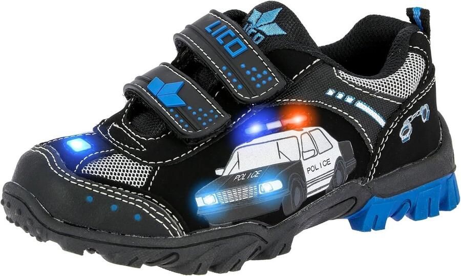Skechers Kindersneakers met Lichtjes voor Jongens Klittenband