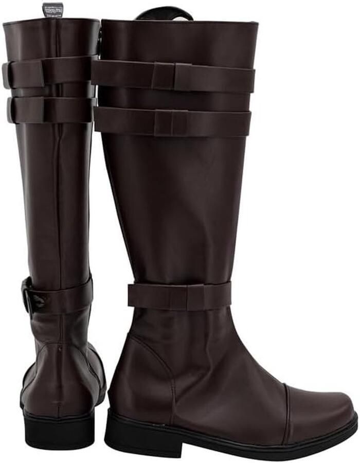 Skywalk Kylo Ren Wan Anime Cosplay Lange Laarzen Schoenen Cosplay Laarzen Kenobi Manda Wars Schoenen Heren