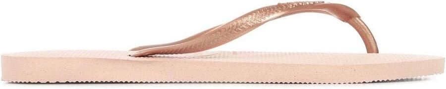 Slanke gele pixel meisjes Teenslipper