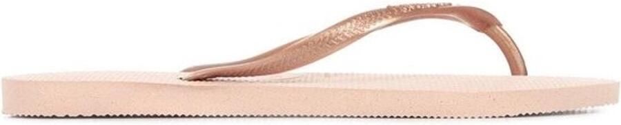 Slanke gele pixel meisjes Teenslipper