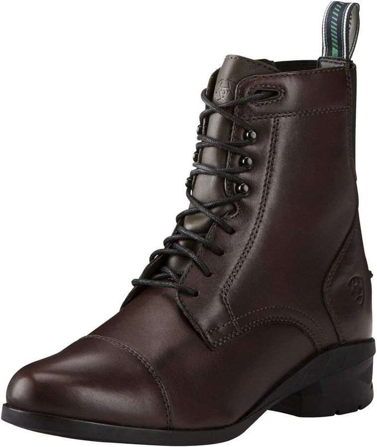 Sleek en Stijlvolle Veterschoenen voor Dames Engelse Paddock Boots
