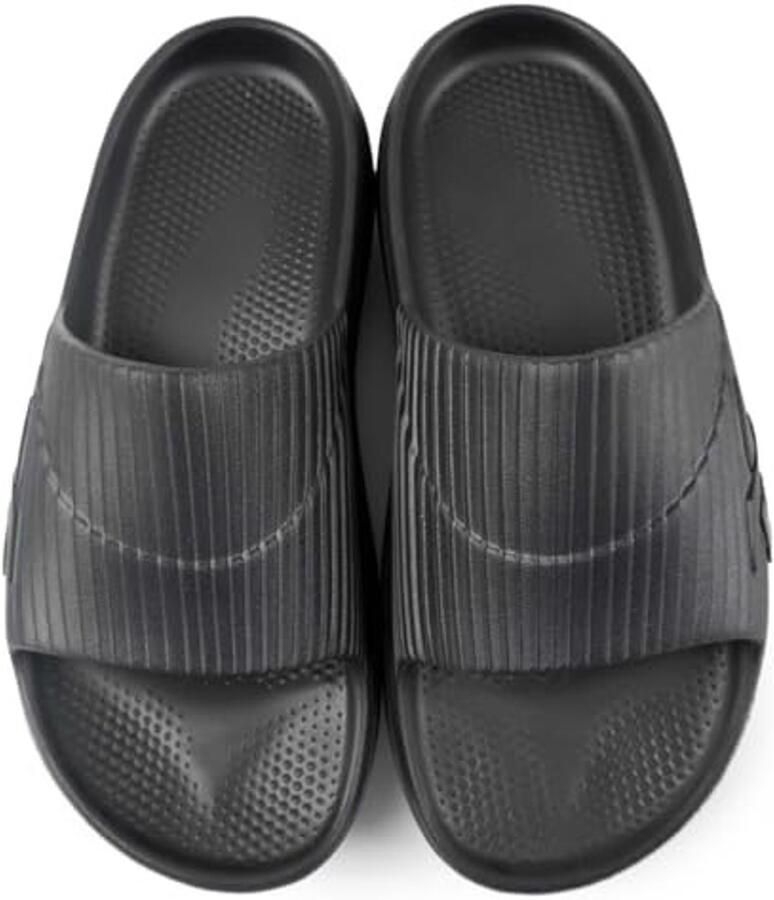 Slide Sandalen met Air Technologie Washed Black - Foto 1