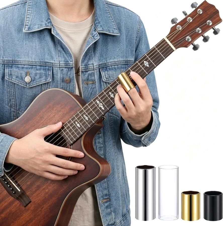 Slide Set voor E-gitaar akoestische gitaar bas en lap steel