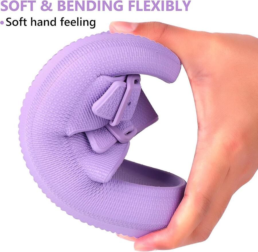 Slides voor en verstelbare dubbele gesp EVA-sandalen zomerkussen pantoffels douche strand zwembad schuiver