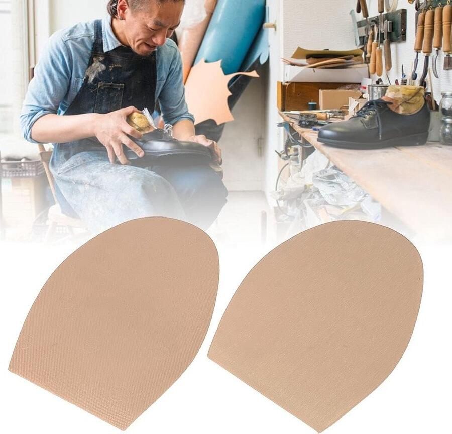Slijtvaste rubberen zool pads met anti-slip voor halve bescherming van casual schoenen en sandalen