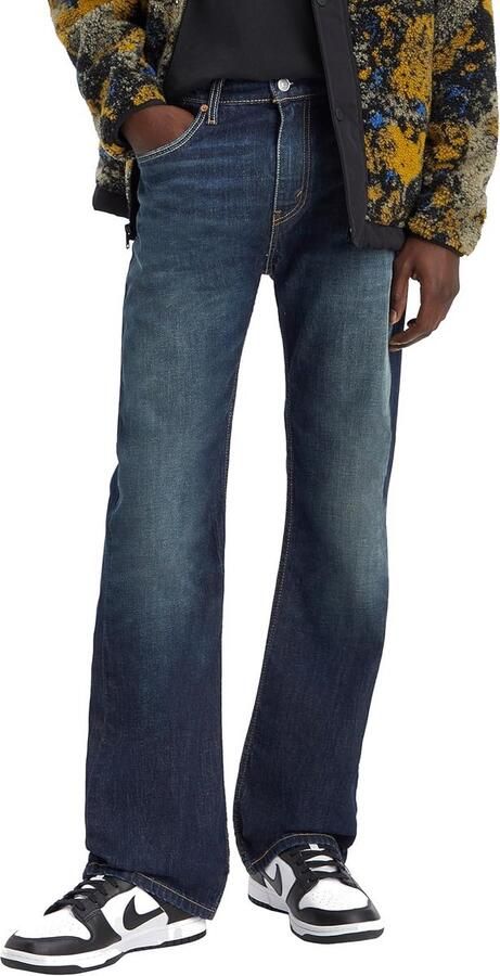 Heren Slim Boot Cut Jeans met Lichte Stretch