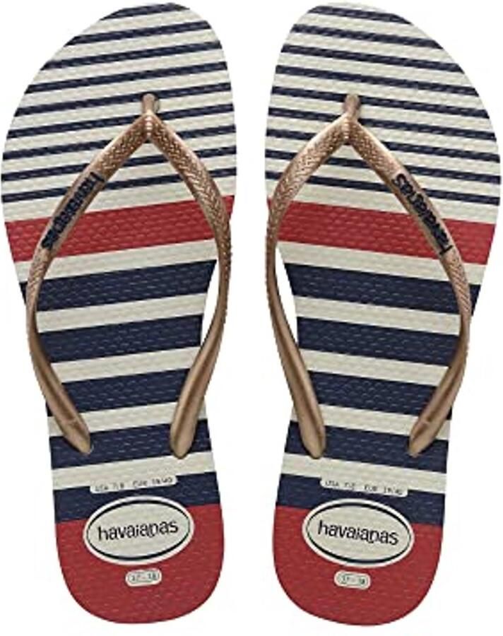 Slim Nautical Flip Flops voor Vrouwen