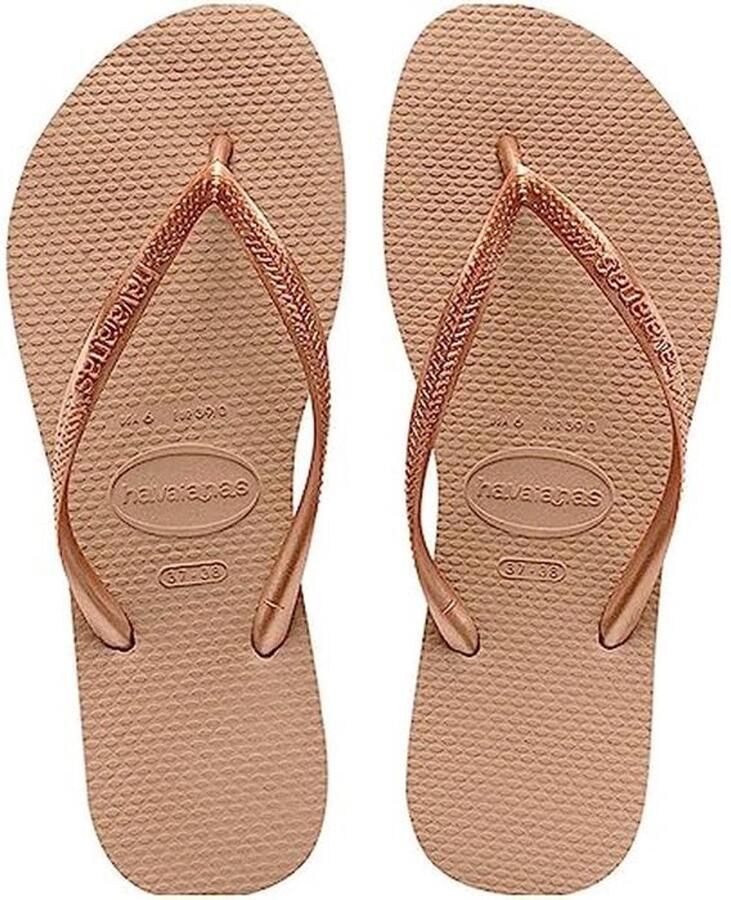 Slim teenslippers voor dames