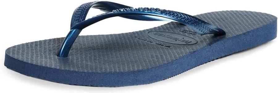 Slimme Teenslippers voor Dames in Marineblauw Comfortabele Strandsandalen
