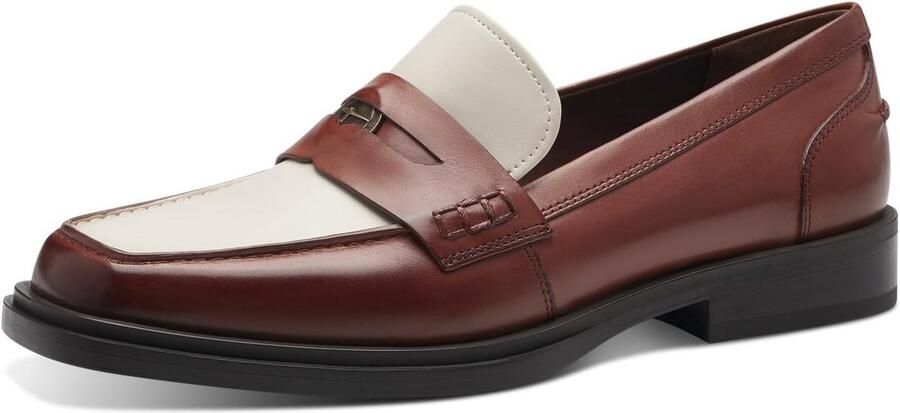 Comfortabele Slip-on Schoenen Dames Normale Maat Echt Leer Mix