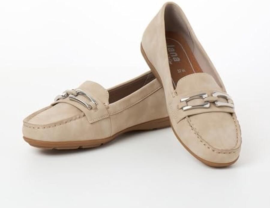 Slip-On Schoen Comfortabel en flexibel Taupe - Foto 1