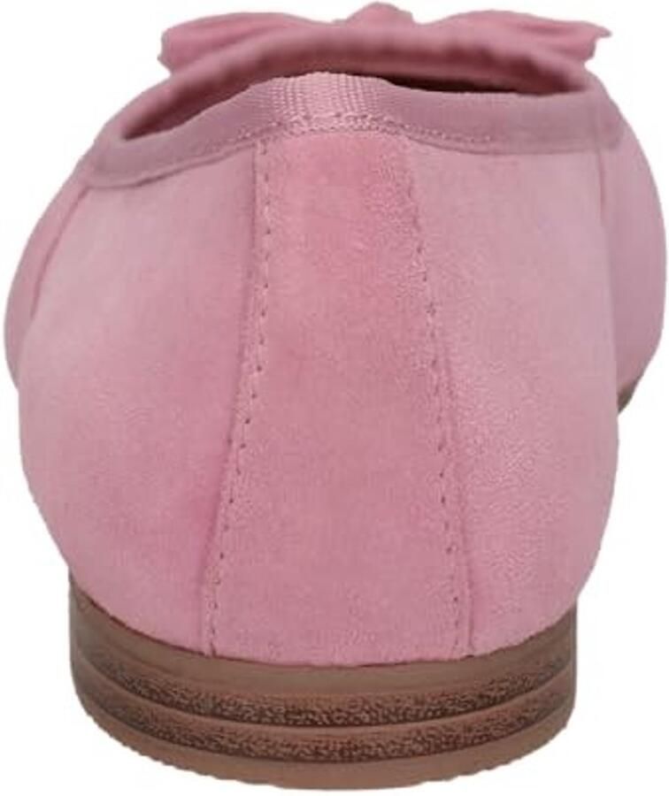 Slip-On Schoen Echt Leer Roze