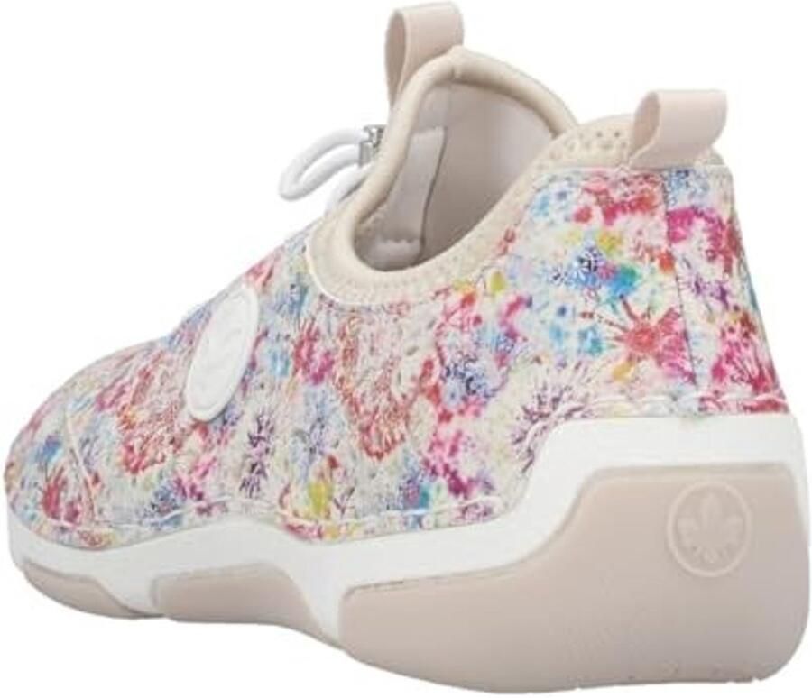 Slip-On Schoen Multikleur met Bloemenpatroon