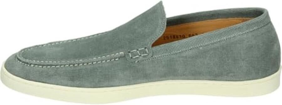 Slip-on schoenen Suède Leer Grijs - Foto 1