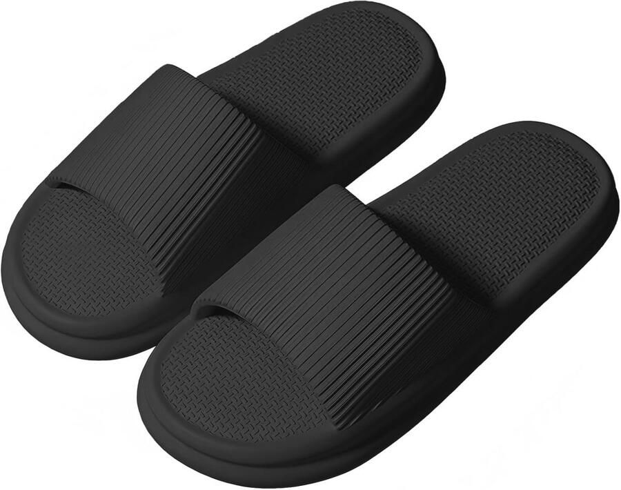 Slip-on Slippers voor en Niet-Slip Badslippers en Douche Sandalen