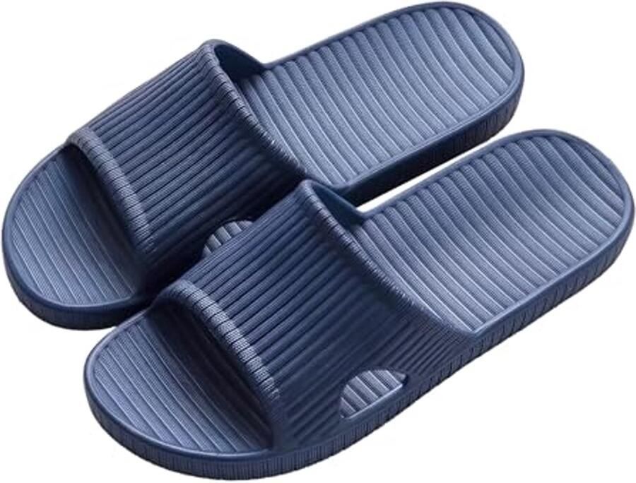 Slip-on slippers voor en Uniseks open teen slipvaste sandalen voor thuis en zwembad