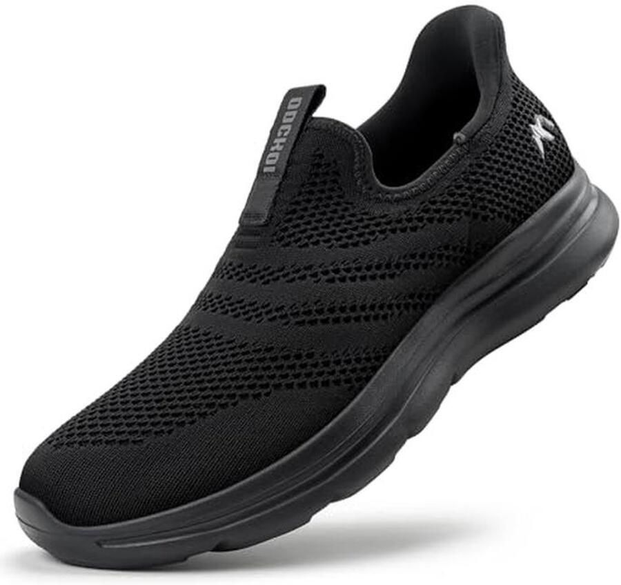 Slip On Sneakers voor Heren Ademende Lichtgewicht Sportschoenen voor Wandelen Joggen en Vrije Tijd