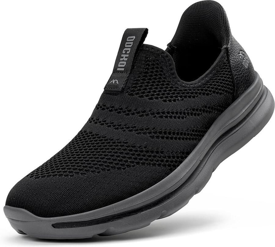 Slip-On Sportschoenen voor Mannen Lichtgewicht Brede Teen Hardloopschoenen Ademend voor Wandelen en Straatrunning ShopVlot