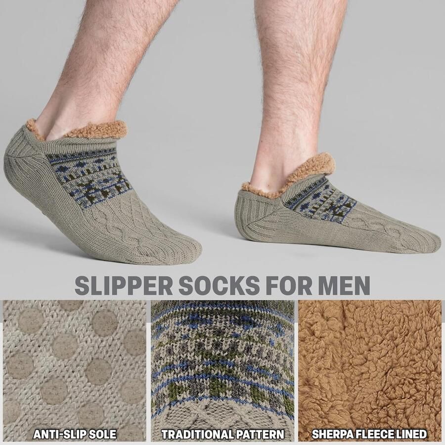 Slipper Fluffy Sokken Voor nen Warmte Holding Sok Gebreide Sokken Wol Sherpa Fuzzy Bed Slippers