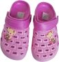 Slipper schoen horizontaal pink fuchsia met meisje - Thumbnail 1