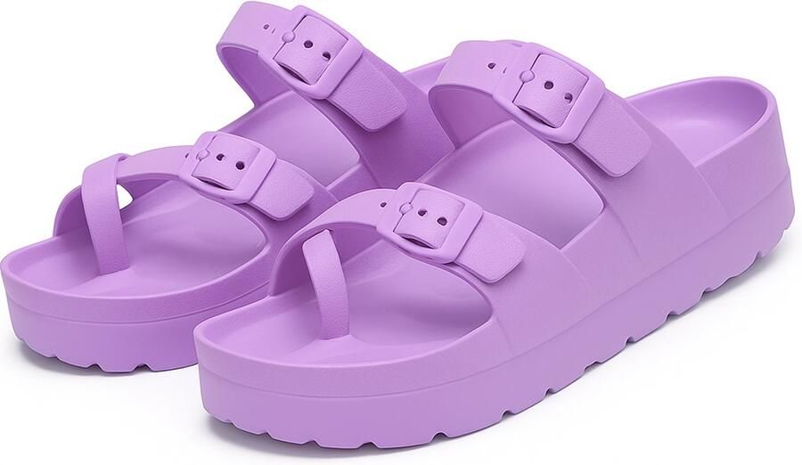 Slipper Slippers Dames Sandalen Ergonomische slipper orthopedische zool Paars